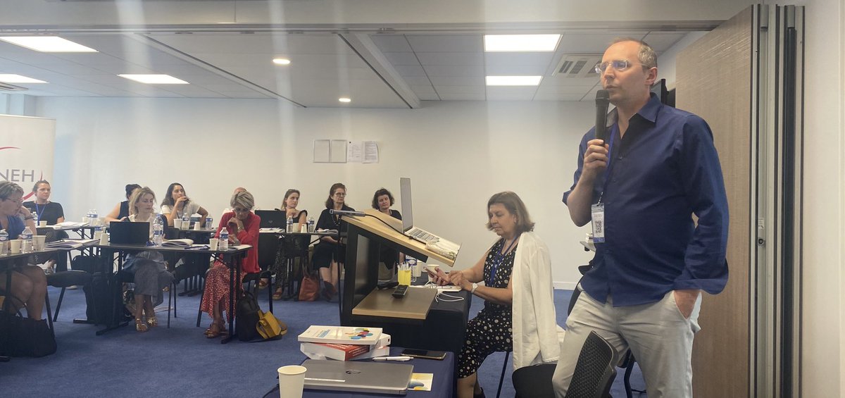 A quoi sert la DRH aujourd’hui ? Aux Estivales RH, la réponse prioritaire est : accompagner ! ⁦<a href="/CNEHfr/">CNEH</a>⁩ ⁦<a href="/ADRHESSlive/">ADRHESSlive</a>⁩ Animation atelier par Remi Delekta