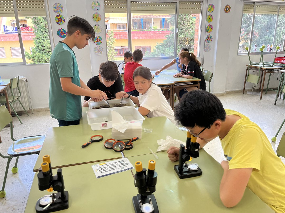 CEIPmanuelarome's tweet photo. Hemos convertido las aulas en auténticos laboratorios. https://t.co/aTM7Rh8MIQ