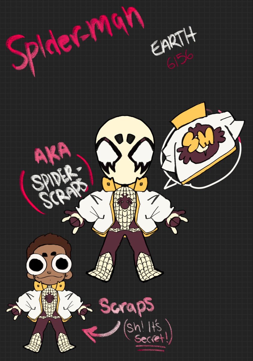 thatsscraps's tweet photo. My Spider-Sona #IntoTheSpiderVerse #spidersona https://t.co/DeMVKQ8F4g