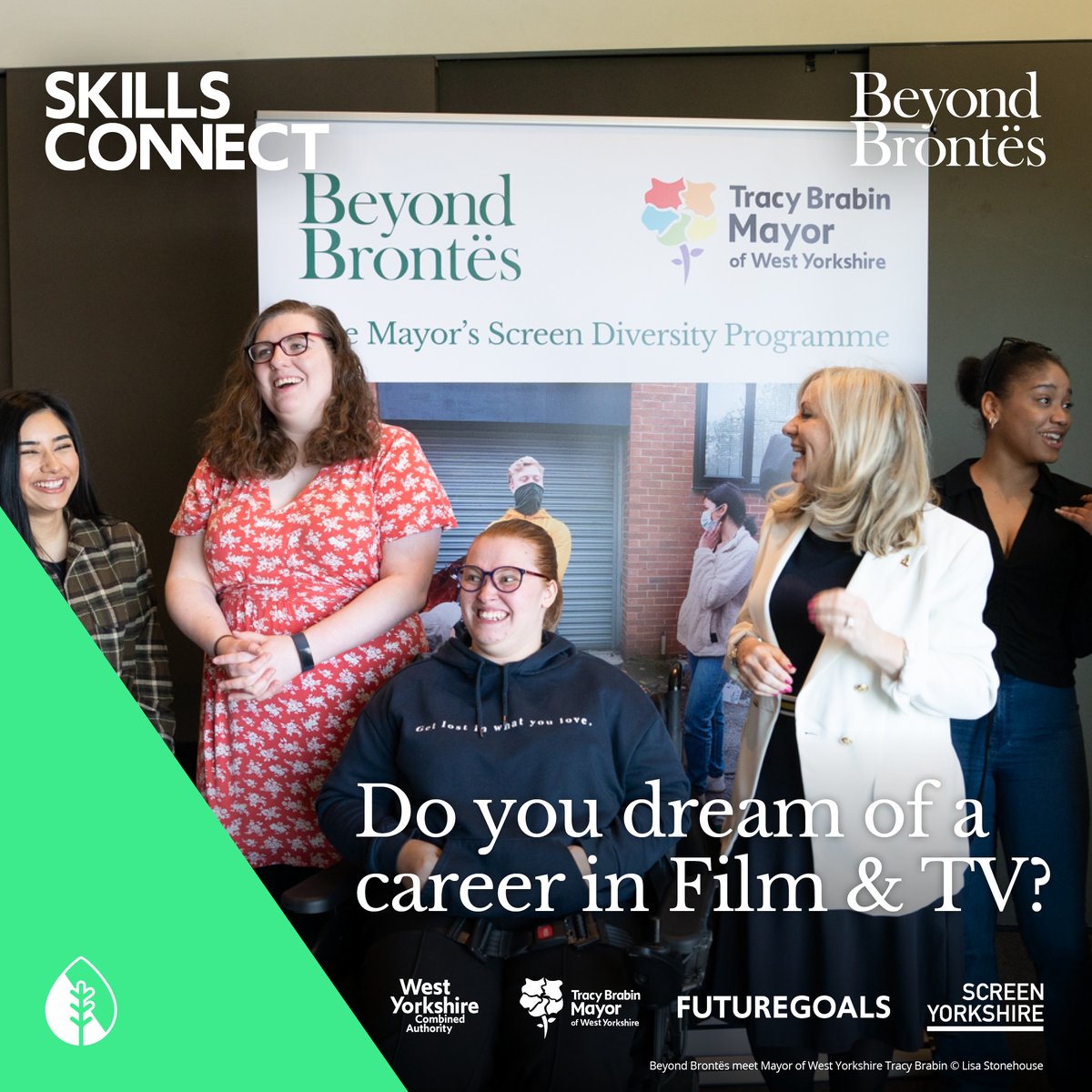 🎬Want to follow in Lili's footsteps and start a career in Film &amp; TV? ☝️ 
If you're aged 19+ and live in West Yorkshire, what are you waiting for? Apply to Beyond Brontës: The Mayor’s Screen Diversity Programme now!
screenyorkshire.co.uk/beyond-brontes/ 
@mayorofWY #skillsconnect #futuregoals
