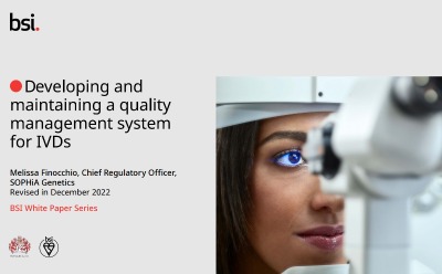 Hersteller von In-vitro-#Diagnostika (#IVD) müssen unterschiedliche Anforderungen erfüllen, um IVD auf den Markt bringen zu können. Dazu zählt die Einrichtung eines Qualitätsmanagementsystems (#QMS). Lesen Sie dazu unser kostenloses Whitepaper: bit.ly/3Xj0sf8