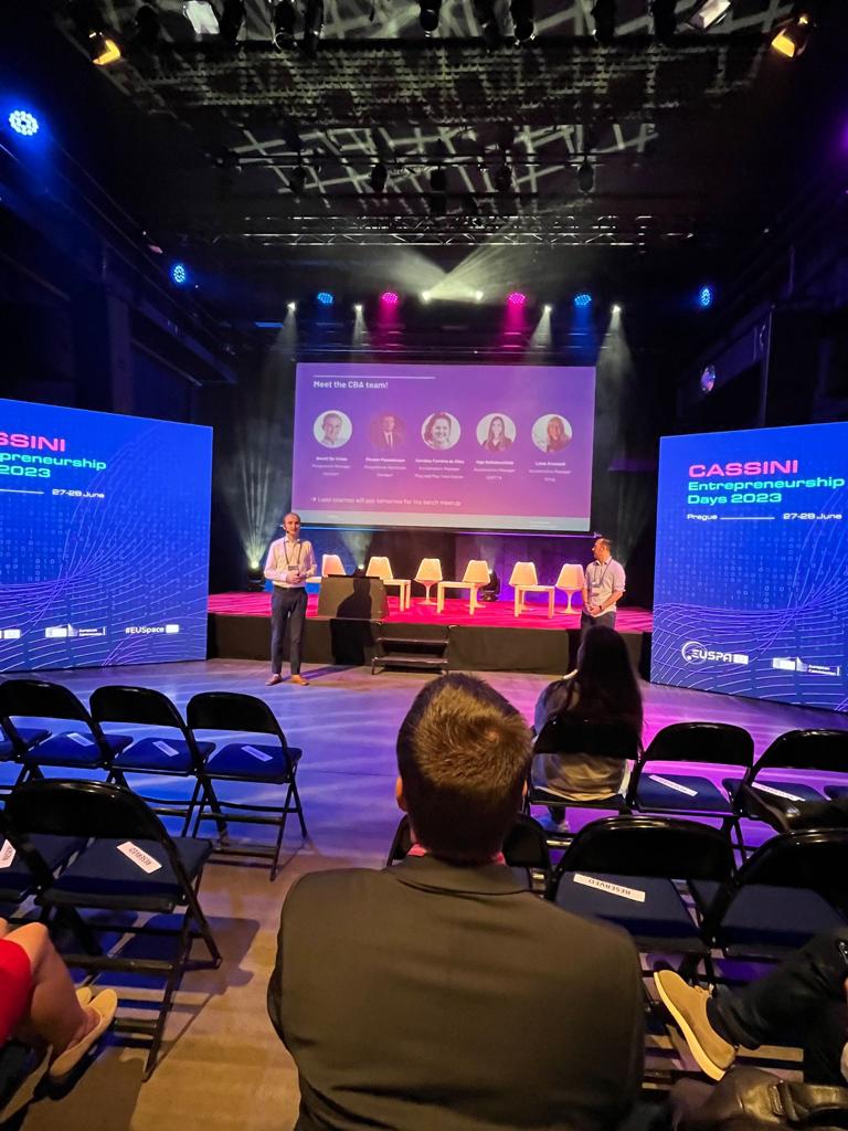 Paradigma_Tech's tweet image. 🛰️ Day 1 of #CASSINI Entrepreneurship Days 2023! 🛰️
Join us in #Prague and don&apos;t miss this opportunity to connect with our team and explore potential collaborations. 🚀

#space #Innovation #satellite #slovenia #technology #tech