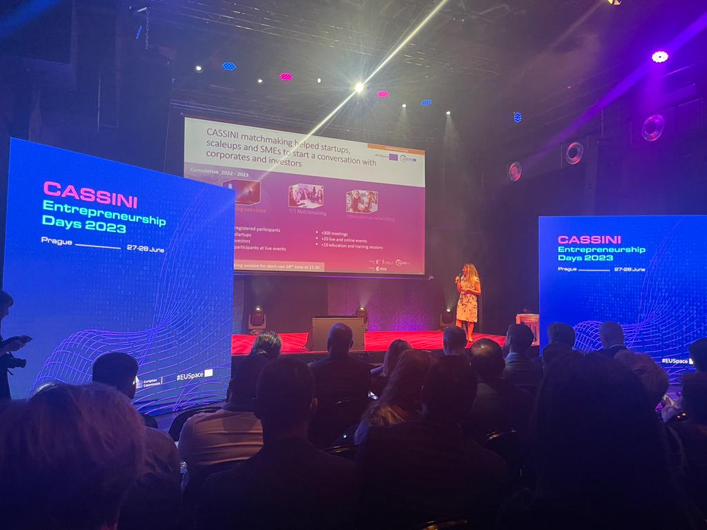 Paradigma_Tech's tweet image. 🛰️ Day 1 of #CASSINI Entrepreneurship Days 2023! 🛰️
Join us in #Prague and don&apos;t miss this opportunity to connect with our team and explore potential collaborations. 🚀

#space #Innovation #satellite #slovenia #technology #tech
