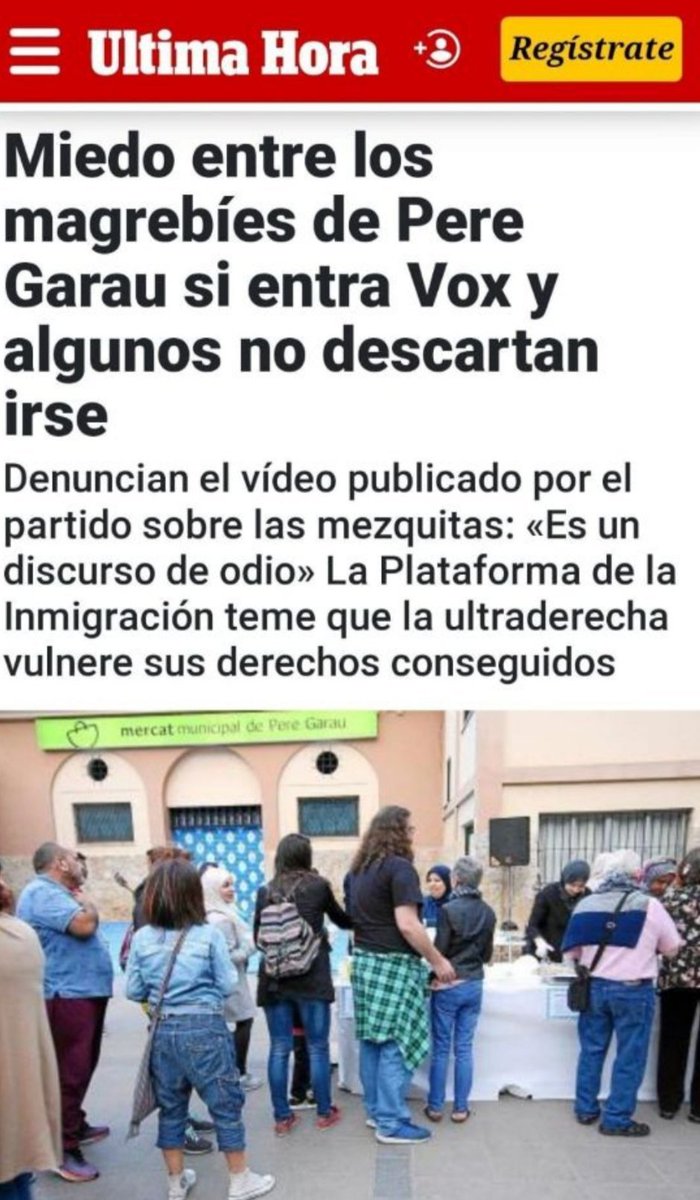Los magrebíes no descartan irse si gobierna Vox.