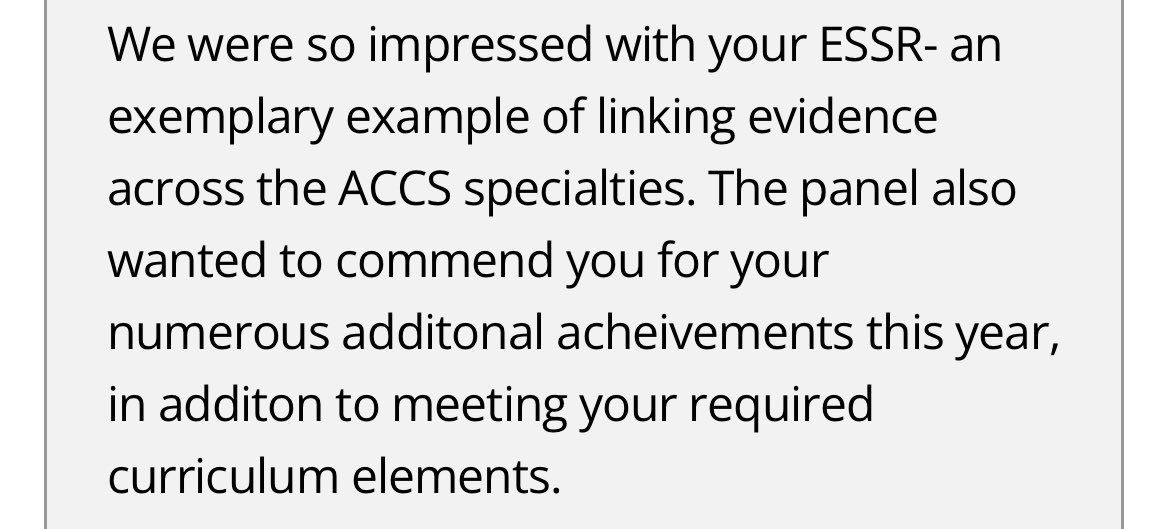 CT1 > CT2 🤩… ARCP ✅ learnt a lot in acute medicine/A&E but so excited to finally get into theatre and start anaesthetics! 💉