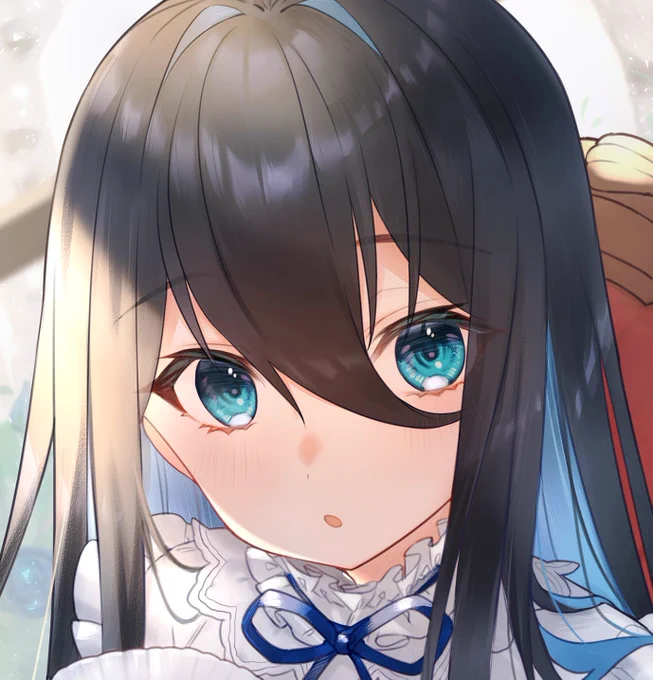 ニコォ…' ᵕ ` #ほっぺの斜線は可愛い