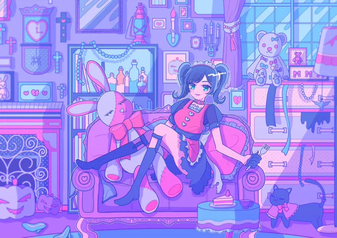 #ほっぺの斜線は可愛い かわいいよ