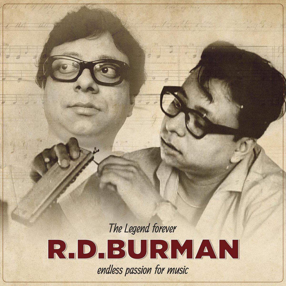 jeetmusic's tweet photo. remembering legendary R.D burman on his birthday 🙏💐🎸

#happybirthday #rdburman #legend #music #legendforever https://t.co/Wkf5UTte1F
