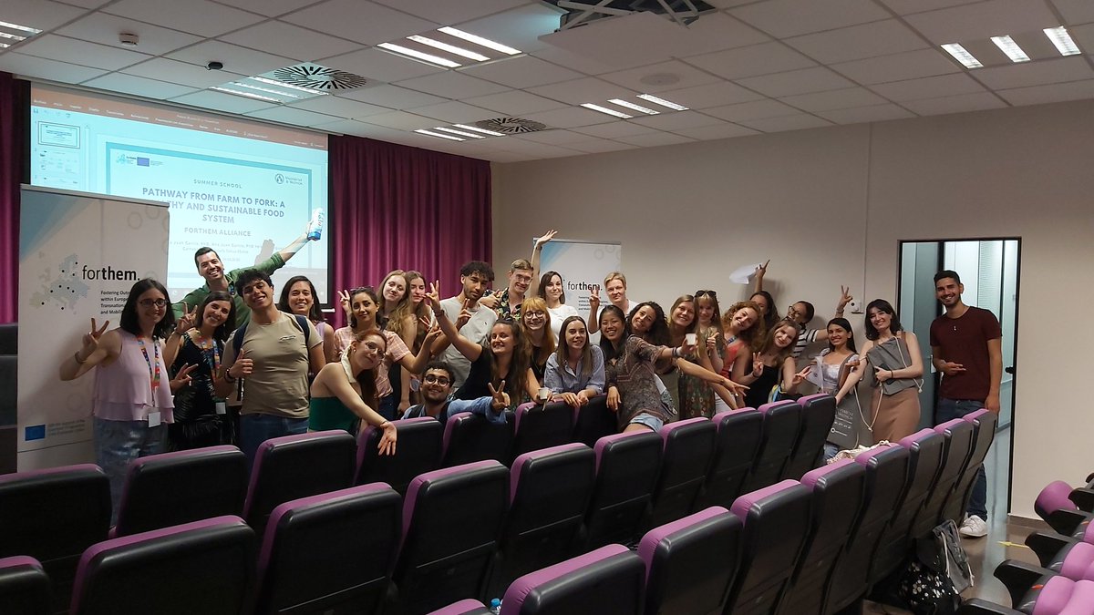 I couldn't be happier of having the Summer School of <a href="/FORTHEMAlliance/">FORTHEM Alliance</a> on!! Such a group of enthusiastic students!! Welcome everybody!!