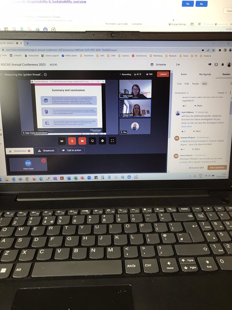 katiehill2000's tweet photo. Such a stimulating, data rich session from @FiCobb and Katy Coyte at #AGCASAC23 - there’s no silver bullet, but there is a golden thread! https://t.co/tDurOJXCDO