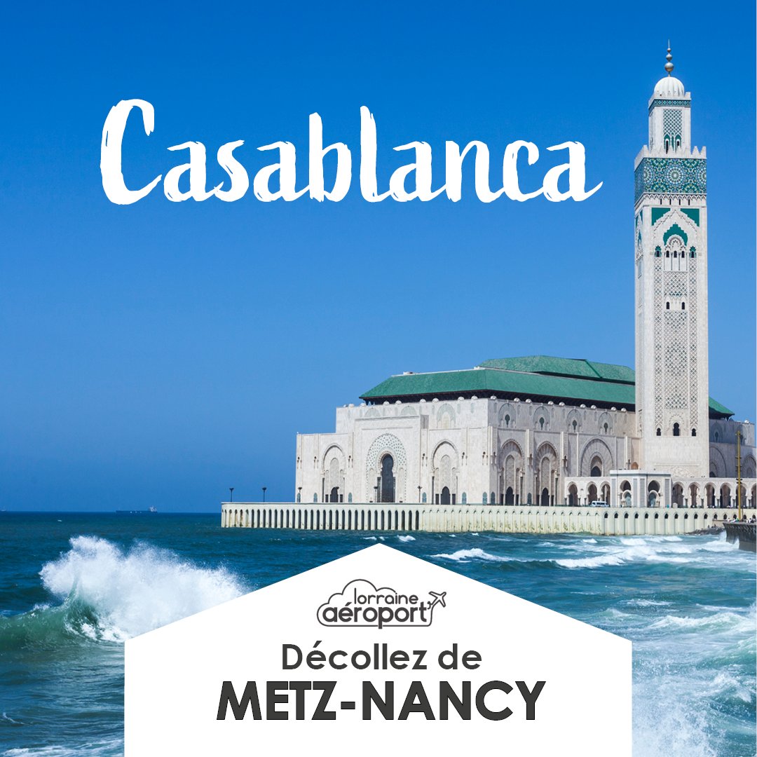 Profitez de l'été pour découvrir l'énergie et la beauté de #Casablanca la "Ville Blanche"
✈️ 2 vols hebdomadaires jusqu'au 28 octobre avec <a href="/TUIflyMaroc/">TUI fly Maroc</a>