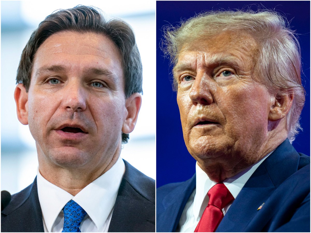 Trump and DeSantis to hold dueling campaign events in New Hampshire after squabbling over timing trib.al/YW3d7hA