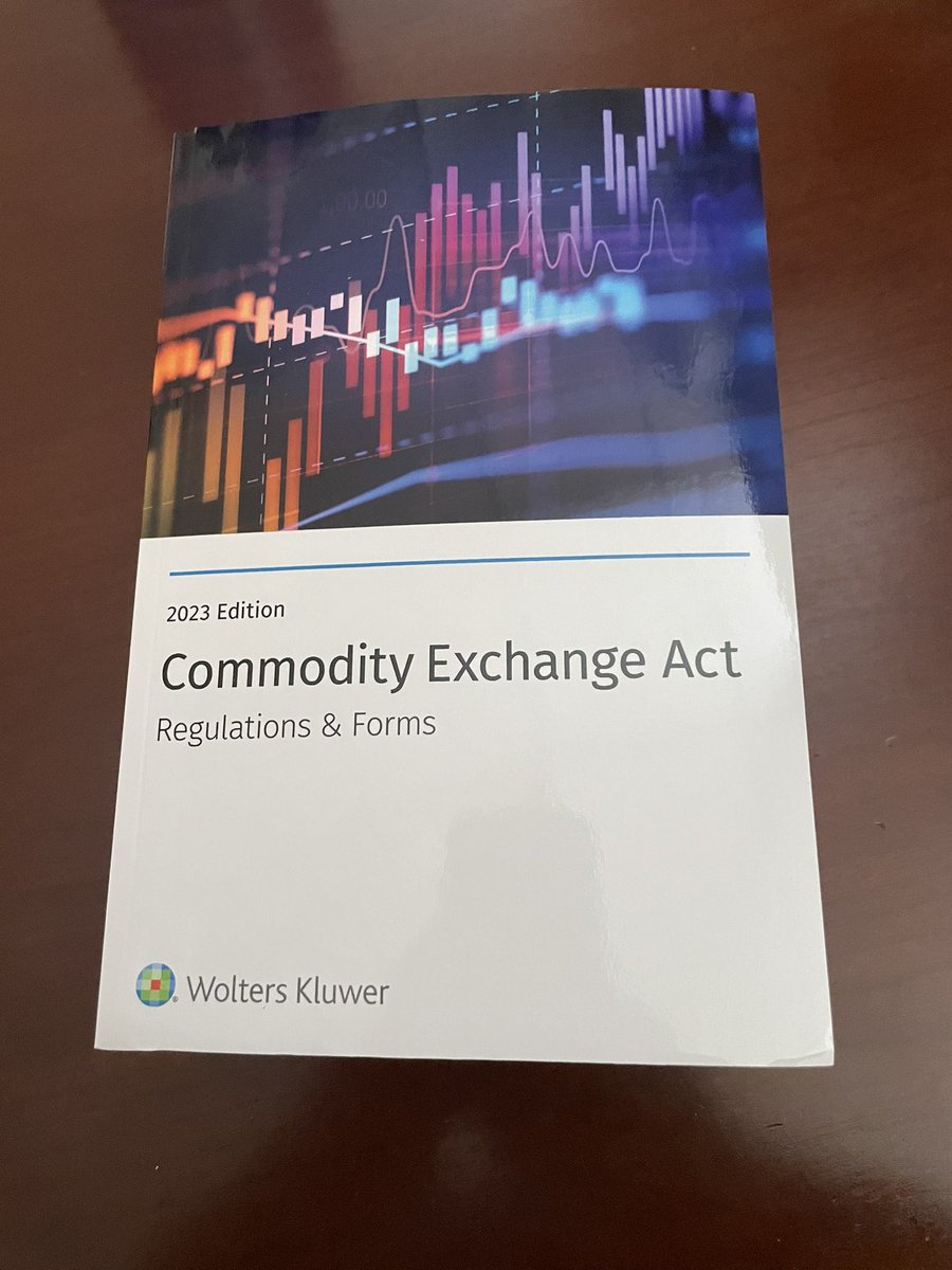 It’s like Christmas morning <a href="/CFTC/">CFTC</a>