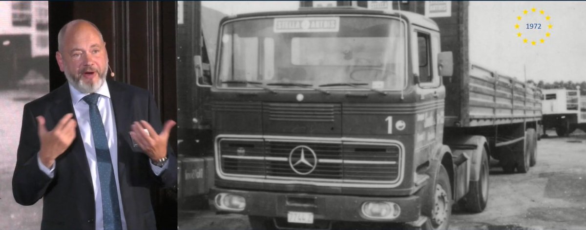 .<a href="/BennySmets/">Benny Smets</a>’ <a href="/NinatransBE/">Ninatrans</a> has been a pioneer in #roadtransport since 1946. 

"The creation of the #EU has facilitated operations, removing administrative burdens. 

"IRU has played an important role in supporting its members to overcome barriers."