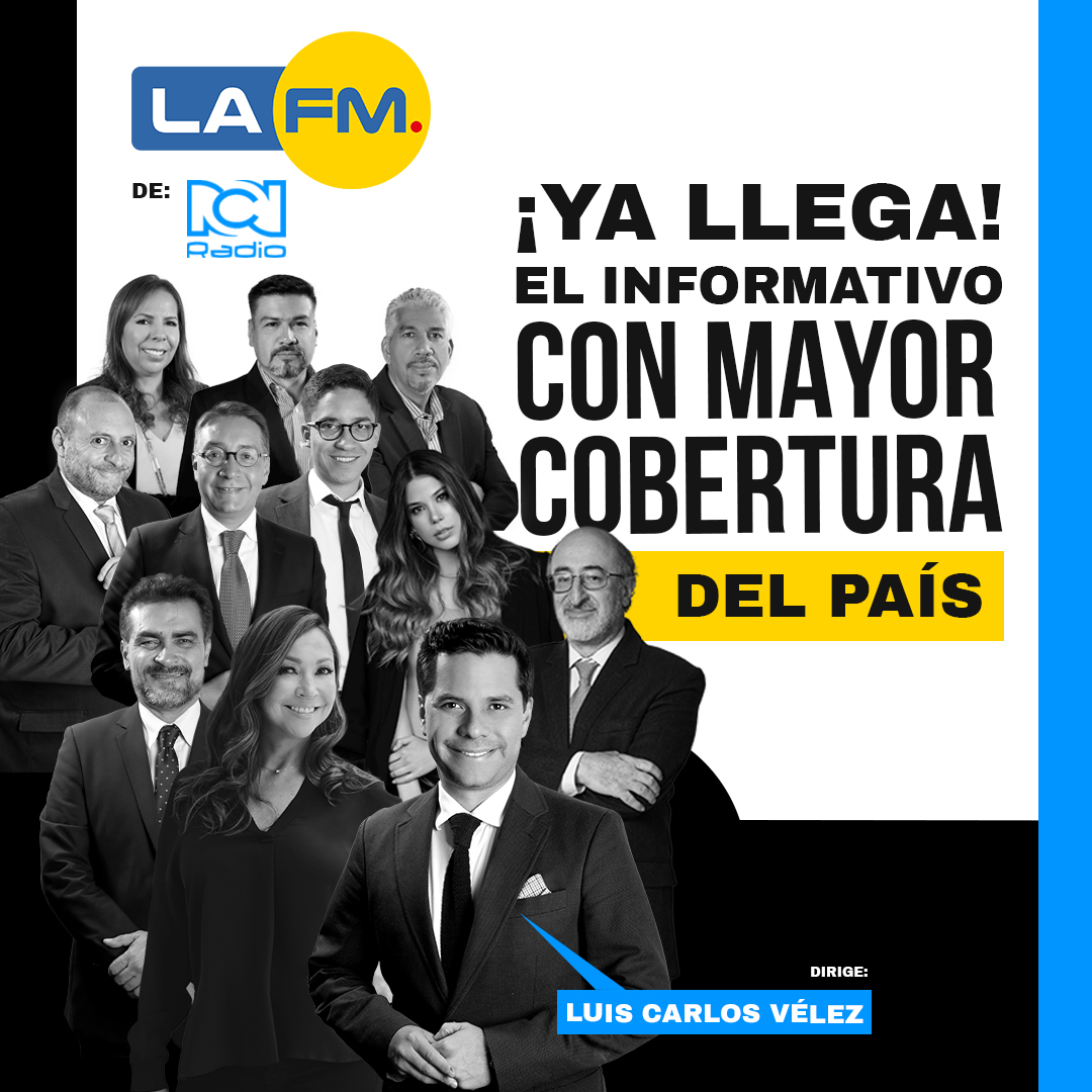 La FM on Twitter "¡Ya llega! 📻La FM de RCN Radio, el informativo con