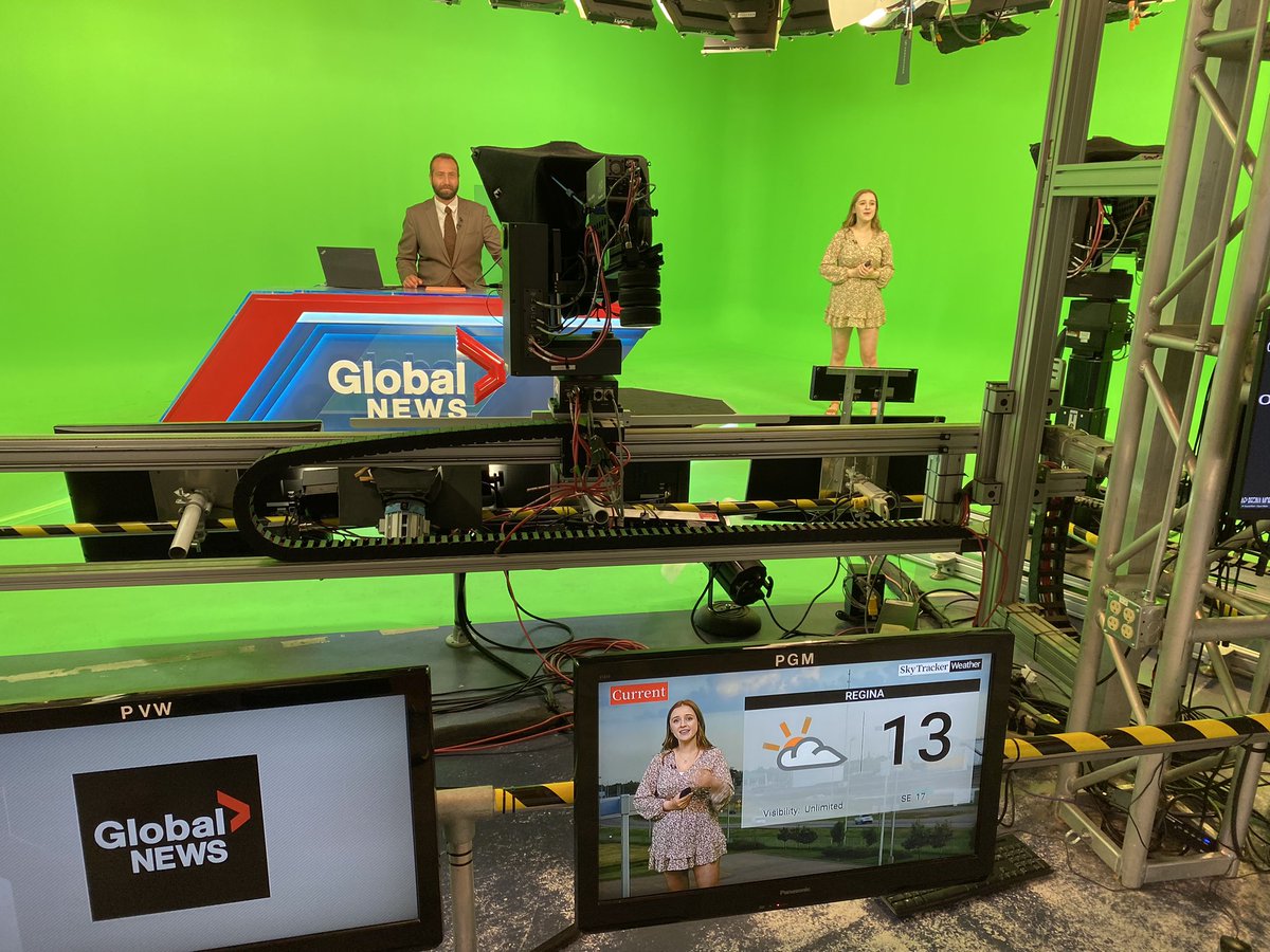 MoisesCanalesJr's tweet photo. Good morning, #YQR! Another weather centre trainee makes their debut on Global News Morning Regina this a.m. @jenellelippai is on morning weather and has been killing it! She’ll be splitting duties with @MoosaImran_ over the next while. Excited to watch these two flourish! https://t.co/oEDw2a3mtj