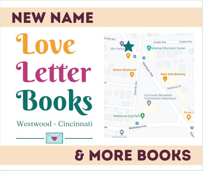 I’m so excited to announce our official rebrand. While I’ve loved my time as Romance a la Cart, it was time for a refresh as we launch our new bookmobile.