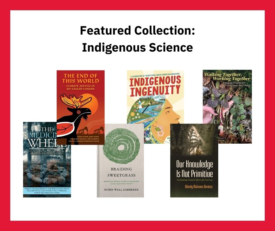 Did you know we have a Indigenous science collection? It covers diverse topics such as astronomy, mathematics, architecture, ecology, climate, health, biology, botany, and more! 📚 bit.ly/43JzzmO  | #IndigenousatYU