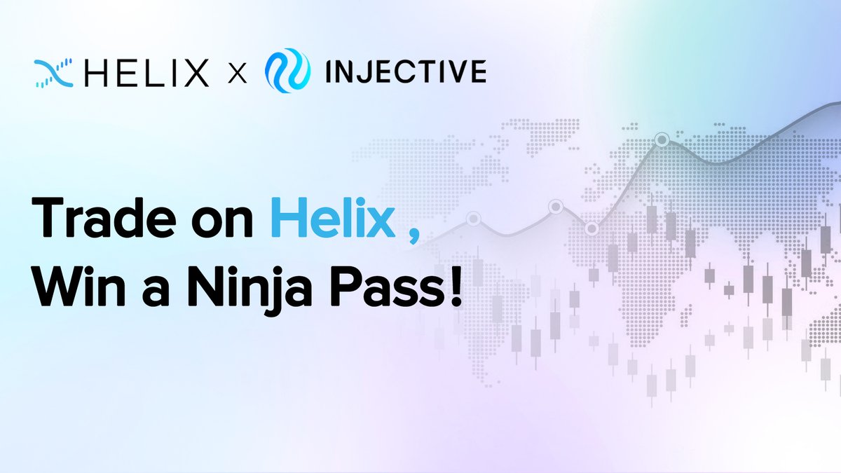 HelixMarkets's tweet photo. 1⃣ day left for you to claim a Ninja Pass and get early access to @MitoFinance and other Injective ecosystem dApps!  

Place any trade to be entered to win: https://t.co/9c7dm0nTFr https://t.co/1bSQSMRF9r