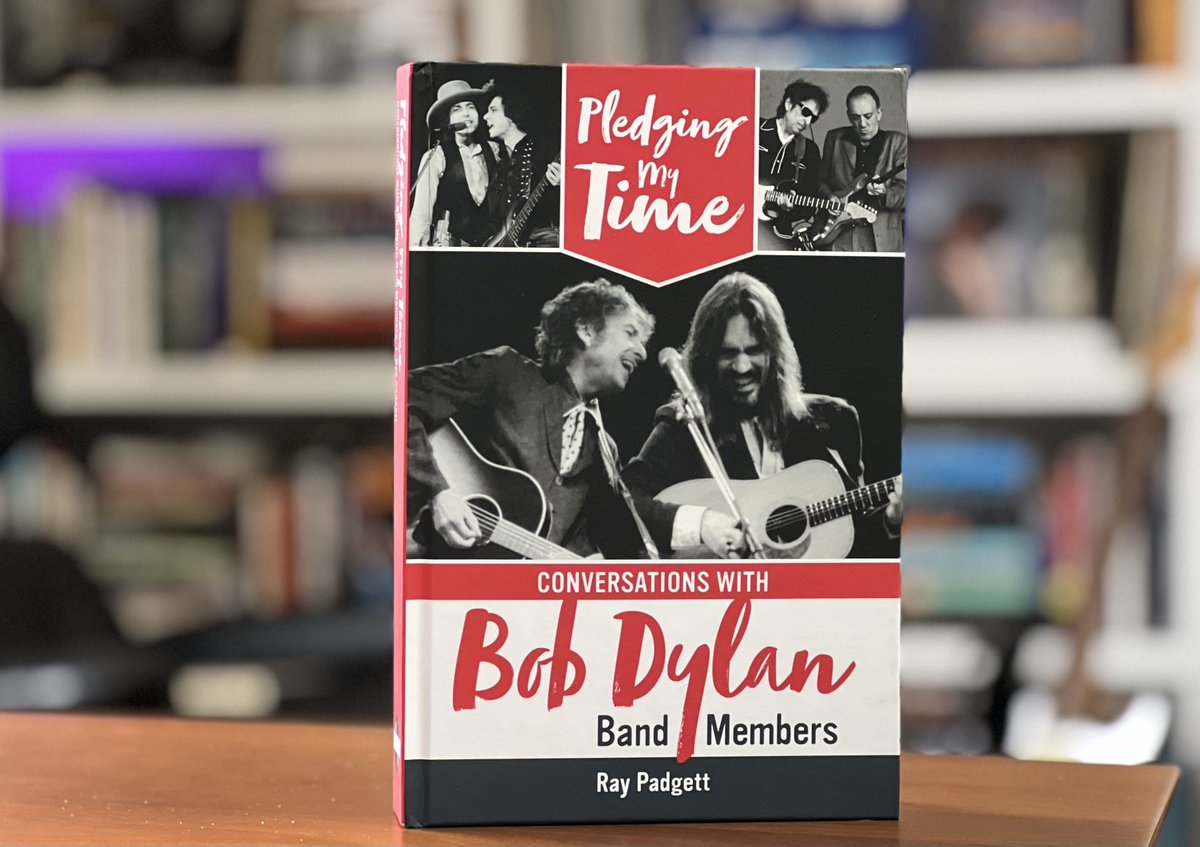 rayfp's tweet image. My book Pledging My Time: Conversations with Bob Dylan Band Members is officially out today!!!
A short(ish) thread…