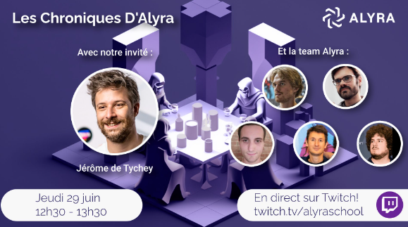MonteiroVilla's tweet photo. Ce Jeudi à 12h30 !

Jérôme de Tychey, président d'#Ethereum #France  et président fondateur de @Cometh ! ☄️

3 sujets au programme :
➡ Tour d'horizon des #layers2 d'Ethereum
➡ #EthCC  édition 2023
➡ Play-to-earn et jeux #web3

Rendez-vous sur Twitch : https://t.co/ZkzUGHzjVL https://t.co/q2tShJlPs6