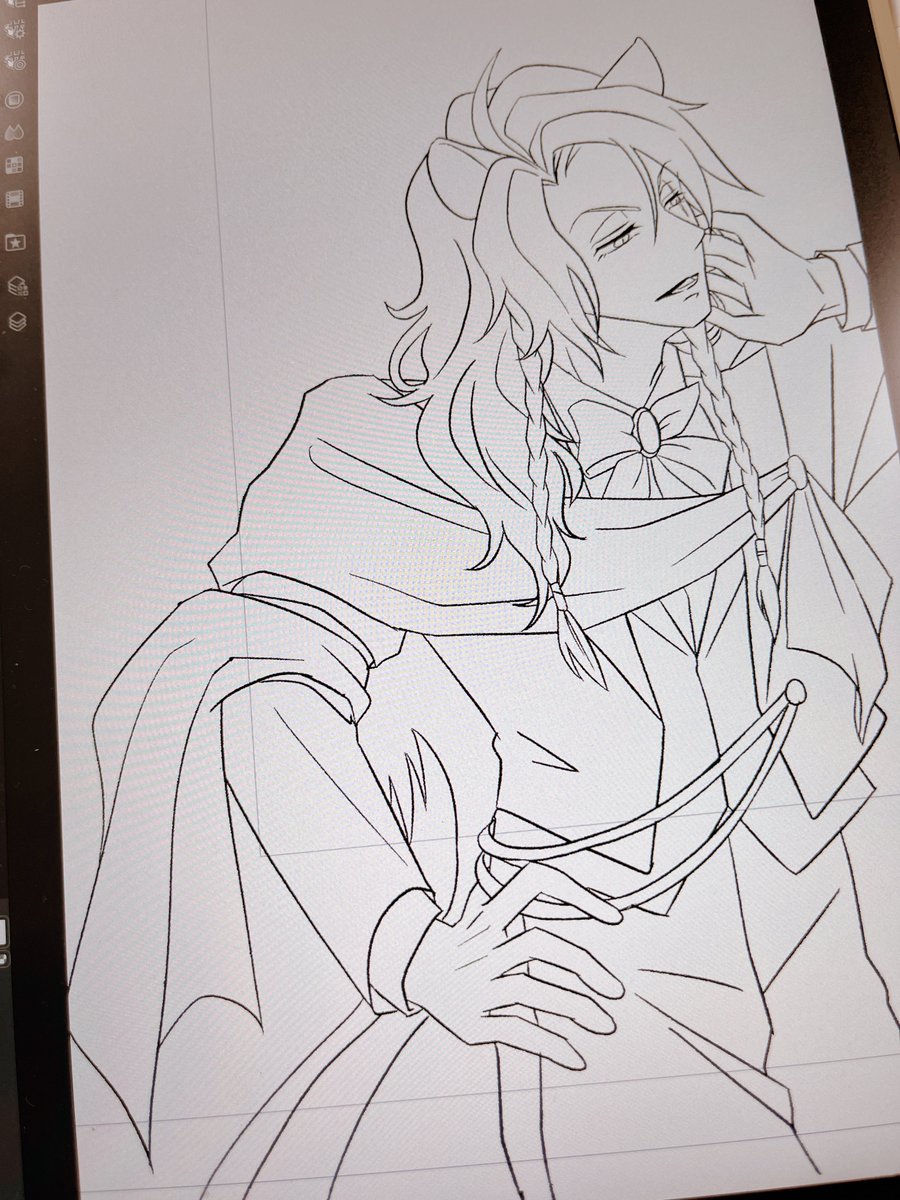 前描いた🦁セルフコピペしてD100(直接関係ない1コマ)
前側謎… 