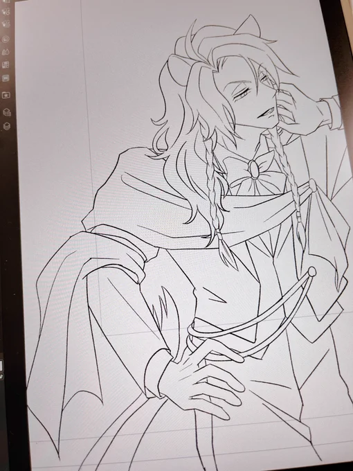 前描いた🦁セルフコピペしてD100(直接関係ない1コマ)
前側謎… 
