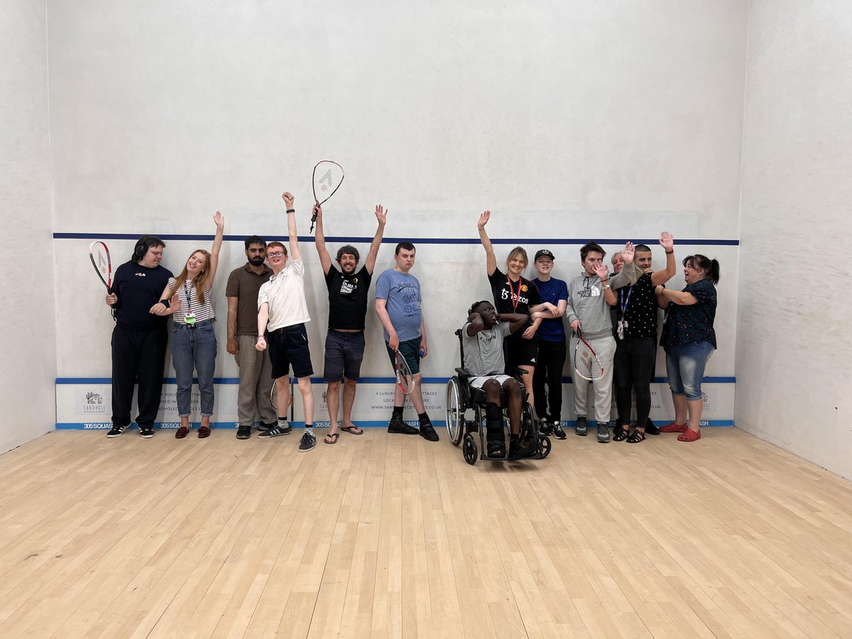 It was fantastic to see students at Brentwood School participating in their monthly squash session with Coach Aron from <a href="/CalderSquash/">Calder Community Squash</a> this week!

By tackling the barriers excluding young people from community sports, projects like this one help make inclusion the norm!
#inclusion