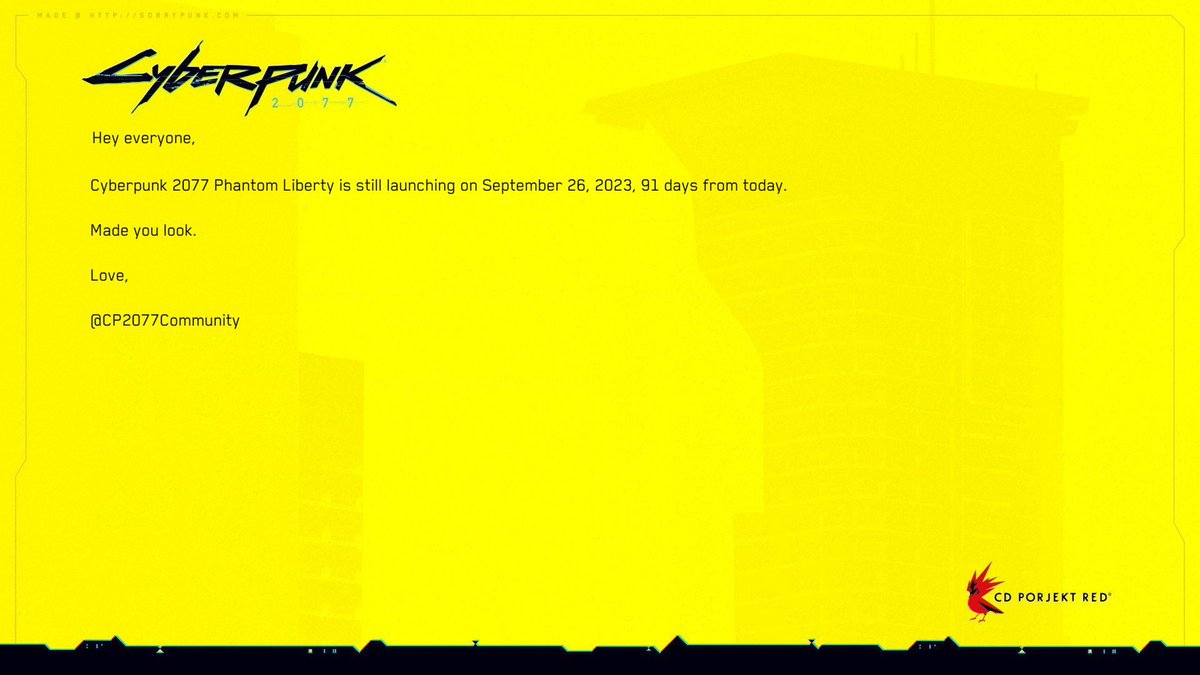 Cyberpunk 2077 Community tweet media