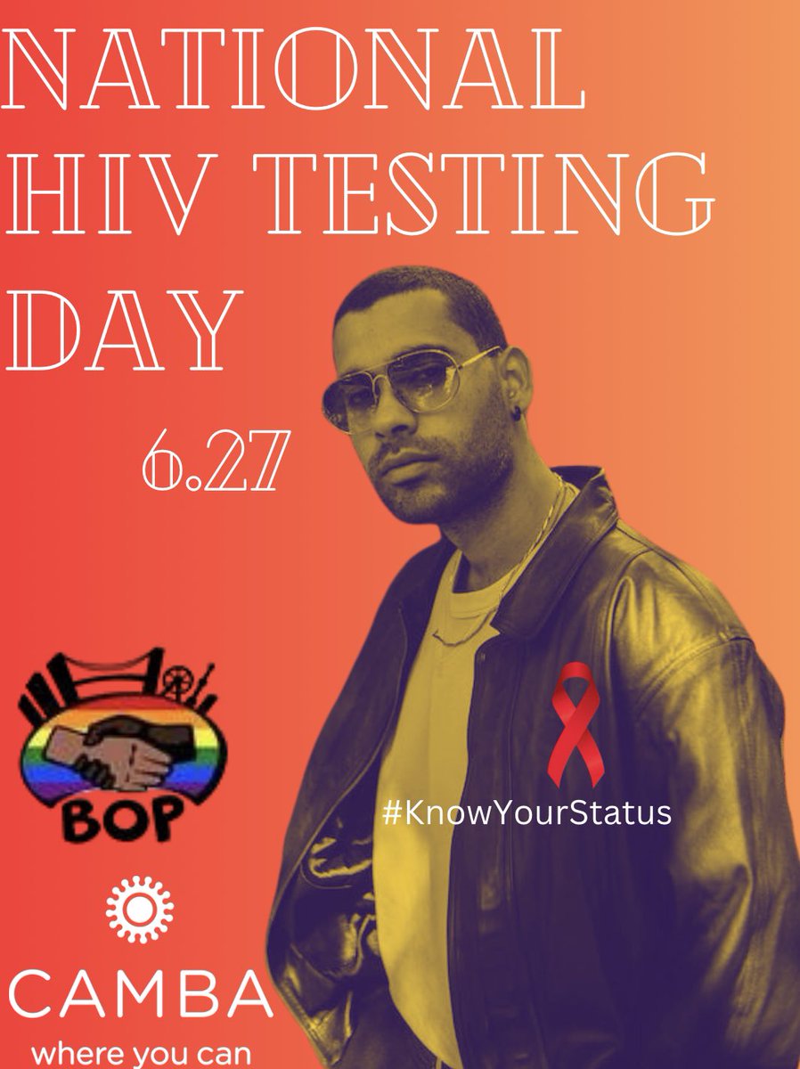 CAMBAYMHP's tweet photo. It is National HIV Testing Day today. We are devoted to curtailing the HIV epidemic by any means necessary, including pushing for routine testing for the virus. #KnowingYourStatus is as crucial as ever https://t.co/3e2eBREKYe
