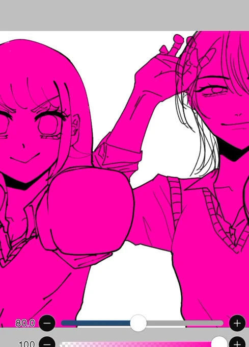 どっかで使おうとおもってるサムネ描いてます