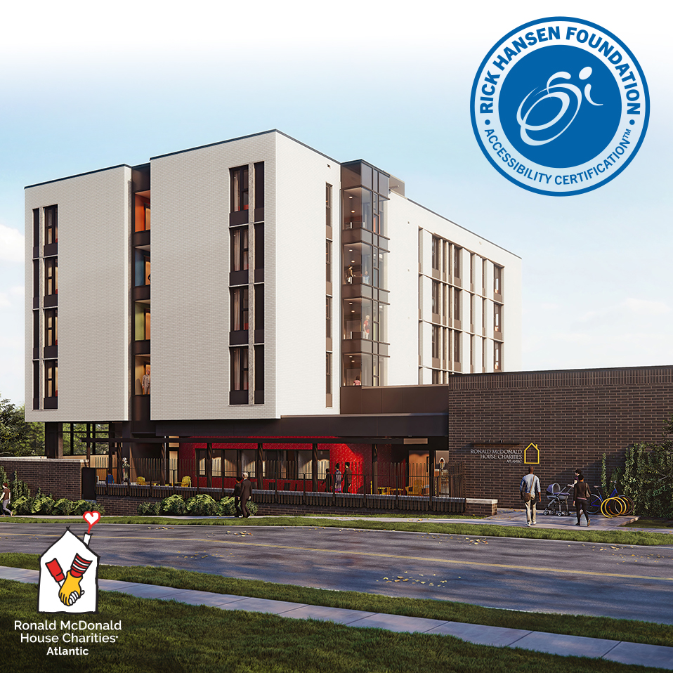 When there are no barriers to participation for people with disabilities, we all benefit. Our new Ronald McDonald House will be @RickHansenFdn Accessibility Certified, as part of our commitment to diversity, equity, inclusion, belonging & accessibility.

#KeepingFamiliesClose
