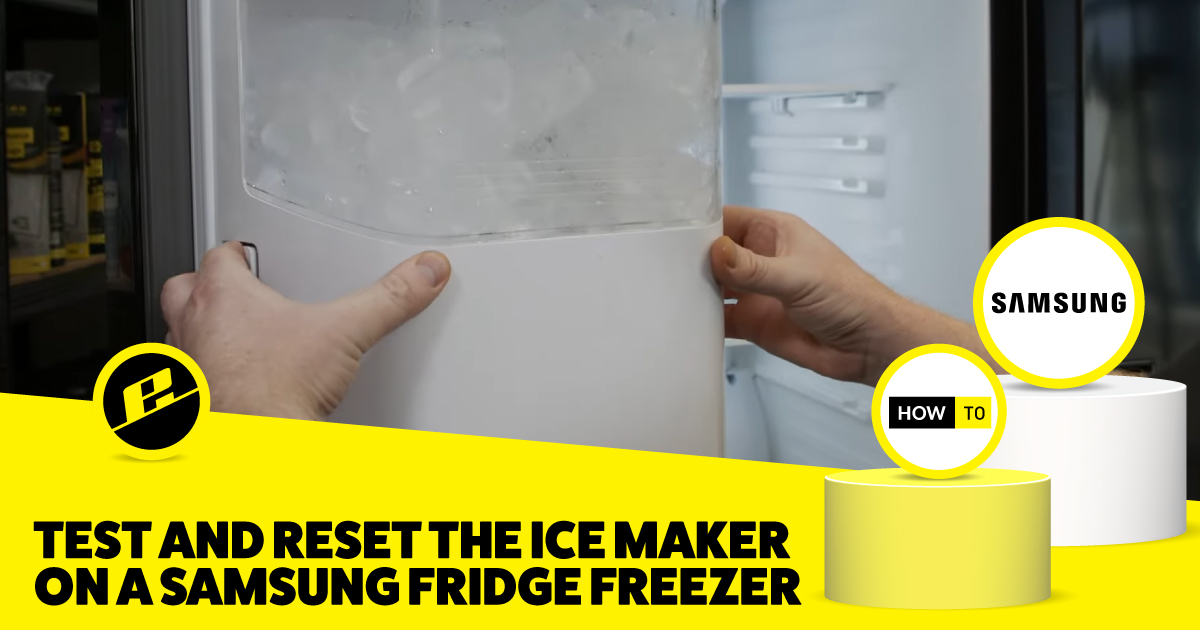 eSpares's tweet image. Is the #icemaker in your #Samsung #Americanstyle #fridgefreezer no longer producing ice as it should? In this #video, Mat shows you #howto test and reset the ice maker on your #appliance . 👉 bit.ly/3OwfWKb
#repairdontreplace #righttorepair #fixityourself #fixathome