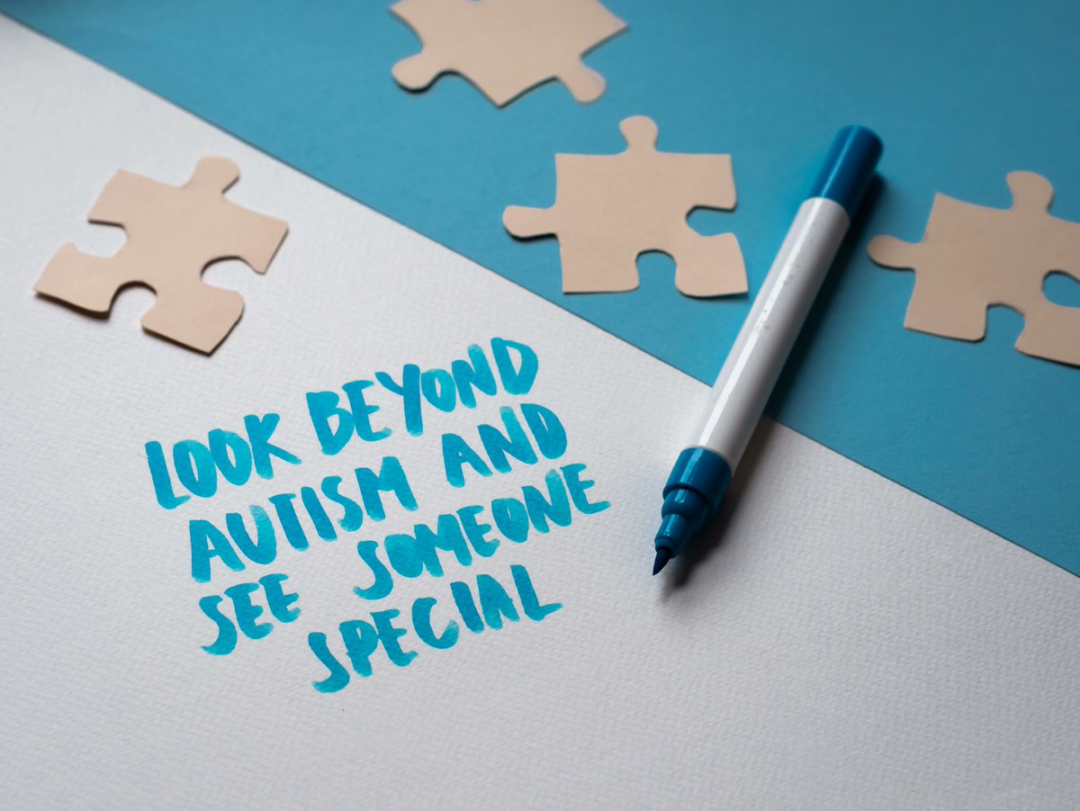 #Autism is a spectrum disorder impacting communication and behavior. Diverse abilities, unique perspectives. Embrace #Neurodiversity, and appreciate their attention to detail and creativity. Join the movement of acceptance, understanding, and inclusivity. #AutismAwareness