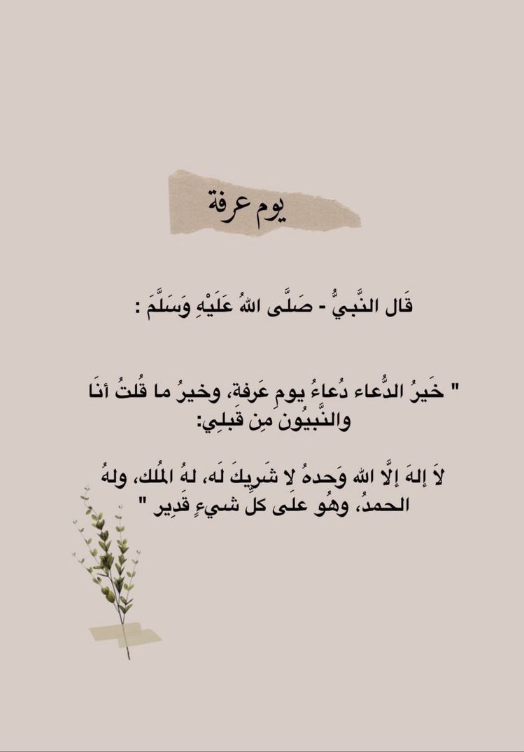ManalAlissa's tweet photo. لاَ إِلَهَ إِلَّا اللَّهُ، وَحْدَهُ لاَ شَرِيكَ لَهُ، لَهُ المُلْكُ وَلَهُ الحَمْدُ، وَهُوَ عَلَى كُلِّ شَيْءٍ قَدِيرٌ. #عرفة https://t.co/QSxU8jyWxB
