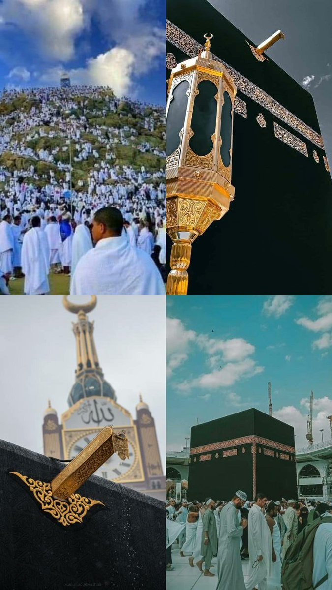 نصیب پر ہے وہ آج نازاں جنہیں شرف حج کا مل رہا ہے♥️🥺
منی کے جانب رواں دواں ہے لبوں پہ لبیک کی صدا ہیں🌼☄️
لبيك اللهم لبيك، لبيك لا شريك لك لبيك، إن الحمد والنعمة لك والملك، لا شريك لك✨🤍
#حج_1444
 #يوم_عرفة