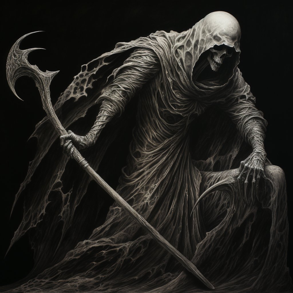 XRavenStudio's tweet image. Soul harvester