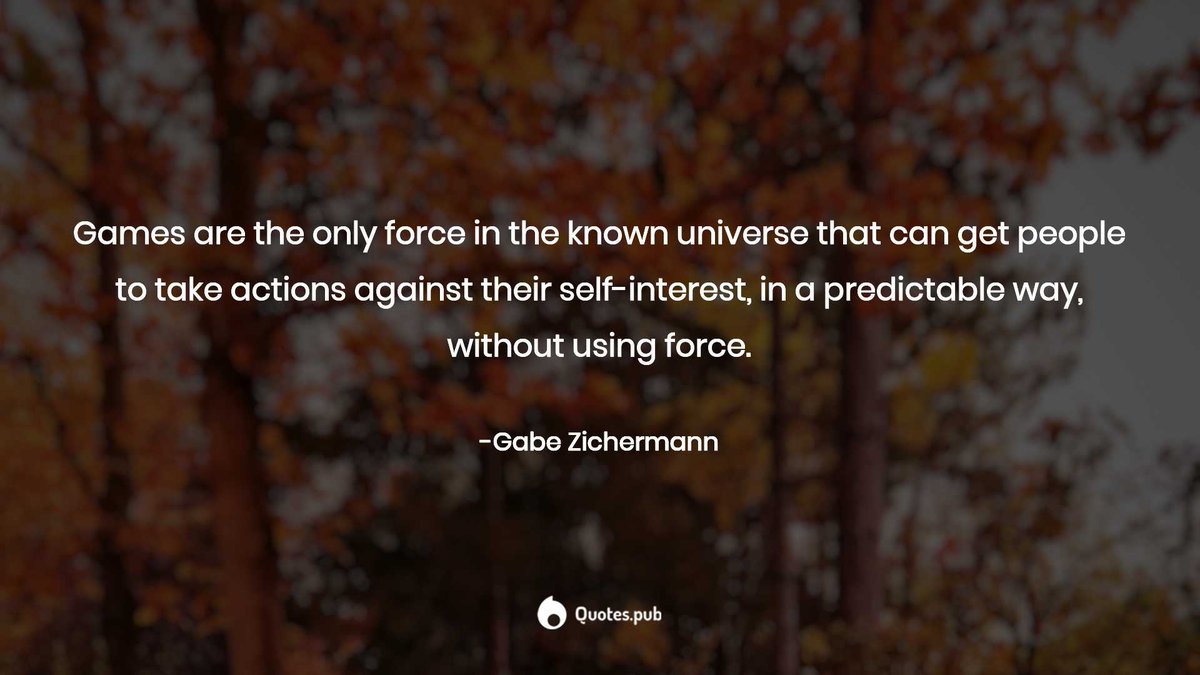 #Gamification in #Education is still such an underrated #Learning #Tool.
#GabeZichermann #Games