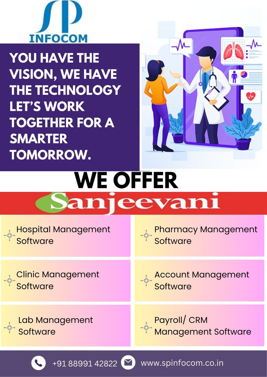 Experience these benefits & more with Sanjeevani, the ultimate solution for hospital management. Sanjeevani #HospitalManagementSoftware #Efficiency #PatientCare #CostSavings