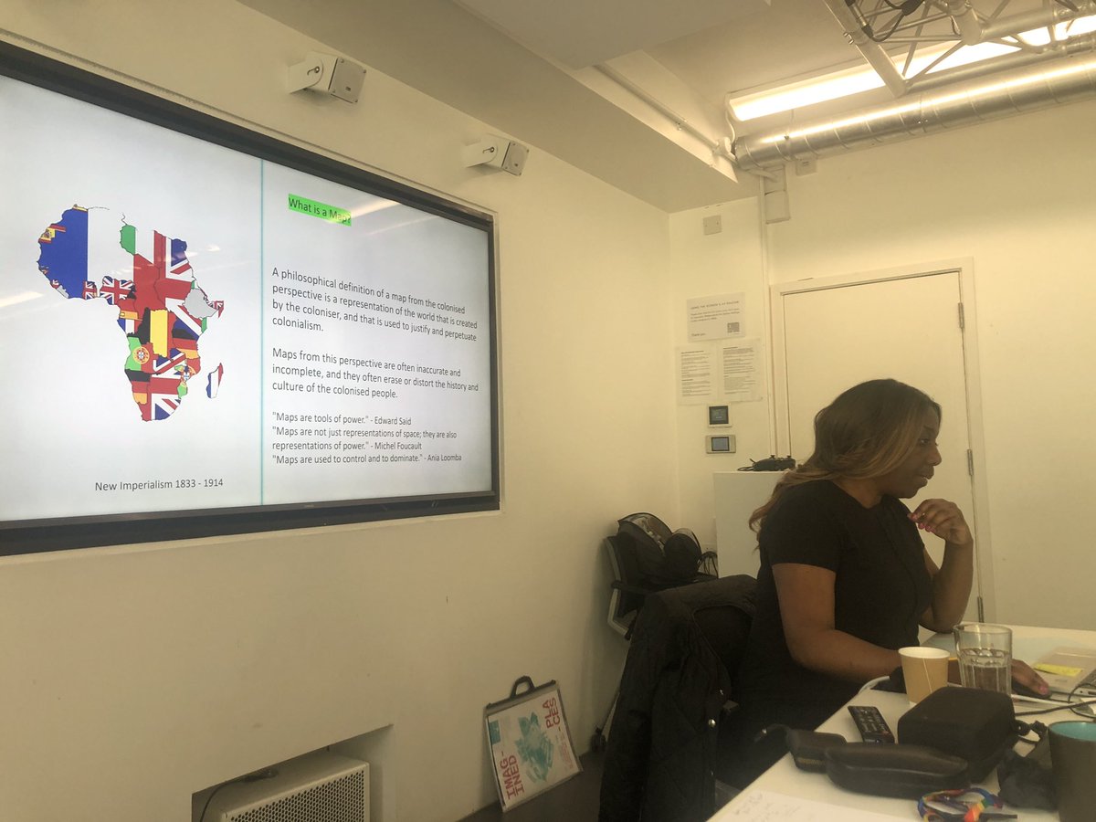 Big thank you to <a href="/judithricketts/">Jude r.</a> for an amazing session on Co-reConstructing Local Histories in the Virtual Space. We talked the geo-political nature of maps, designing maps as creative spaces to engage with archives and data…and much more 🥰🥰🤩🤩