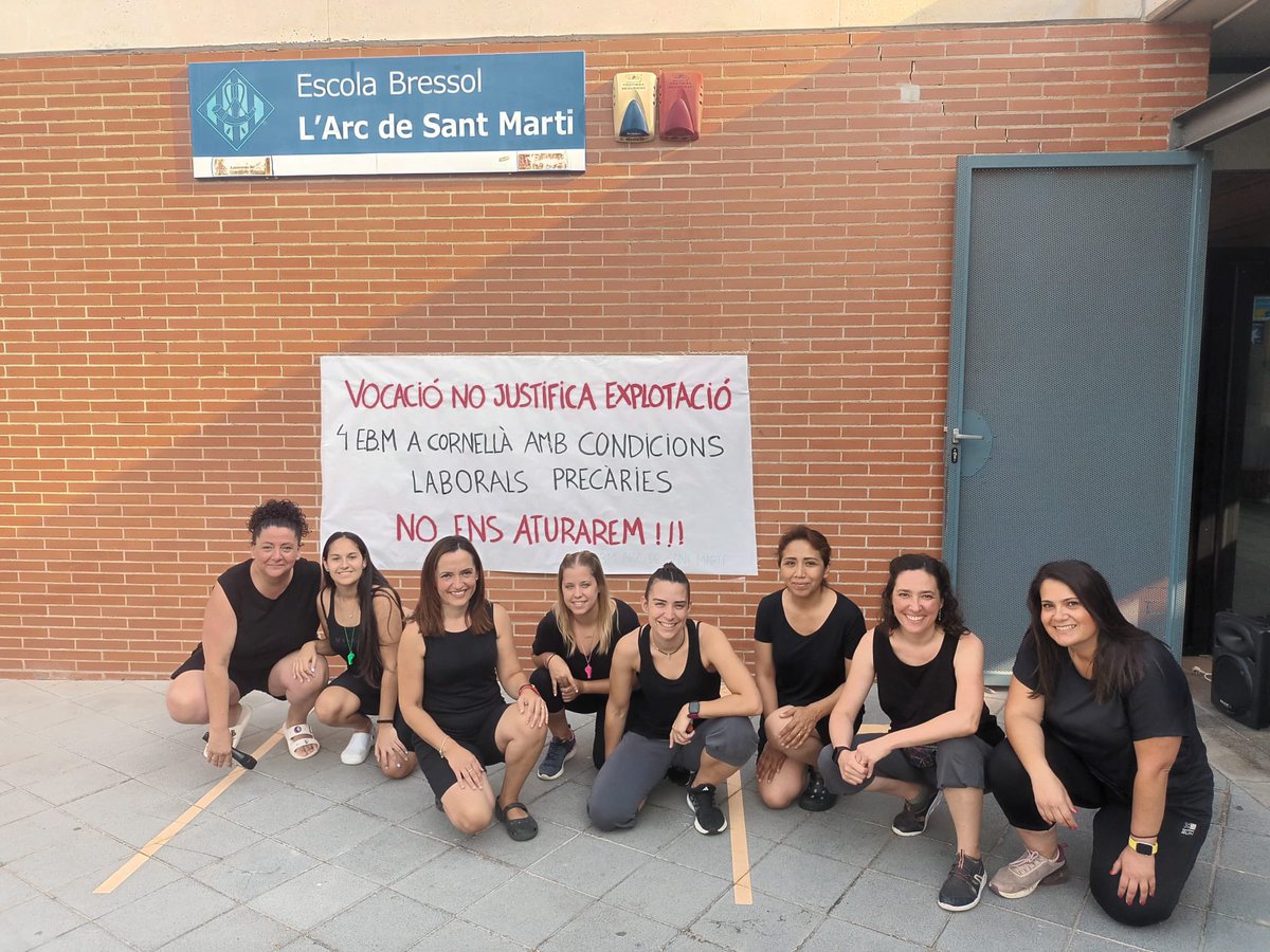 f_ense_uso's tweet photo. ⚠️¡SEGUNDO DÍA DE PAROS PARCIALES EN EL SECTOR DE EDUCACIÓN INFANTIL!
Nos seguimos manifestando para denunciar el inmovilismo de la patronal en la negociación del convenio.

#porunconveniojusto #educamos #soseducacioninfantil #salariosdignosinfantil 
#conusomejor https://t.co/KrB9afMkUR