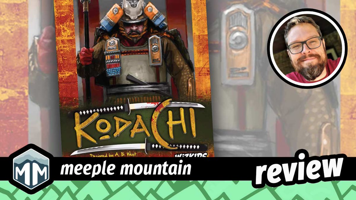 There’s no gamble quite like an 11th century ninja house invasion. Bob explores the push-your-luck world of Kodachi from <a href="/wizkidsgames/">WizKids</a>.
meeplemountain.com/reviews/kodach… 

#BoardGames #Ninjato #Ninja #Kodachi #WizKids #BoardGameSequel