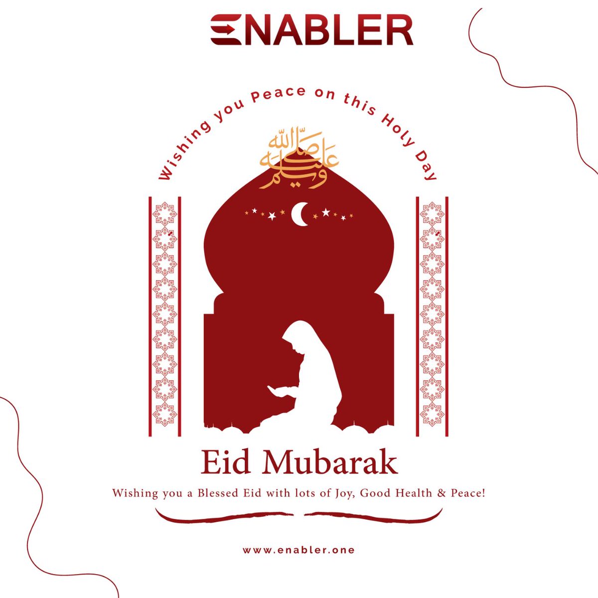 EnablerOne's tweet photo. On the occasion of Eid, the entire Enabler ONE team wishes you and your loved ones peace, harmony, good health, and prosperity!

#EidMubarak2023 #enablers https://t.co/lG4zvjjOSI