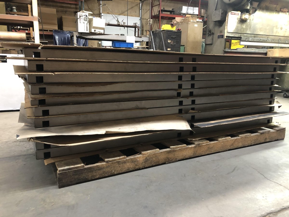CycleShopTools's tweet image. That's what we call a STACK!
Motorcycle lift tops stacked and ready for the #weldshop. 
Call us today to order your American Made shop equipment. 844-957-1502
#MadeinAmerica #builtbetter #ProductoftheUSA