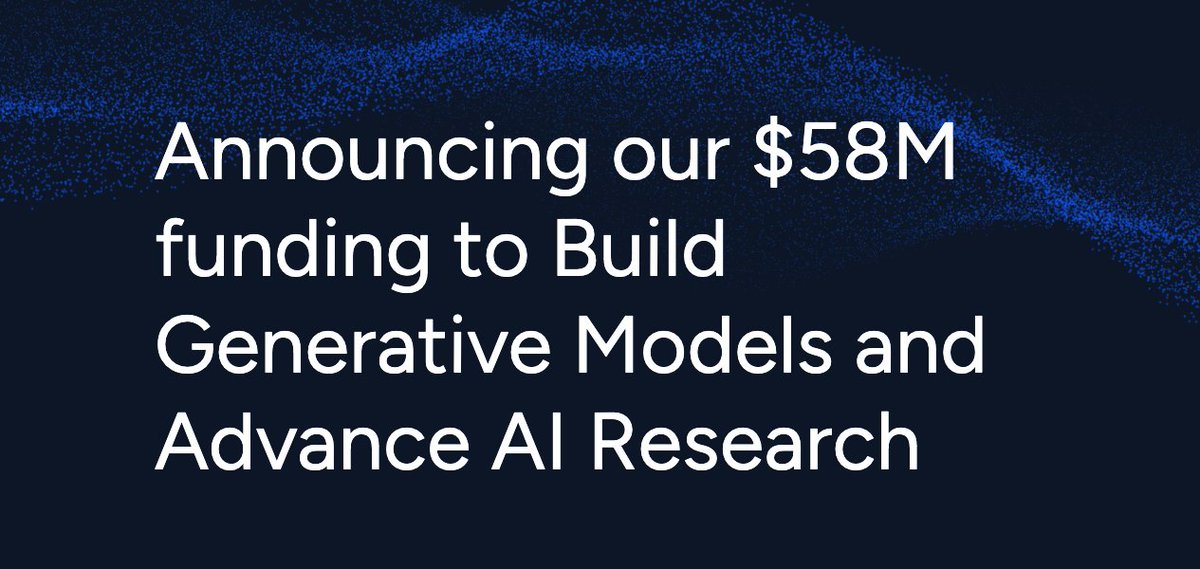 Reka funding announcement to build generative models