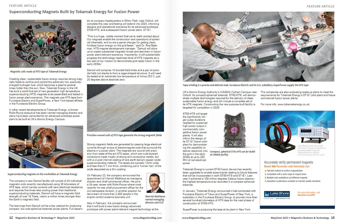 Tokamak Energy tweet media