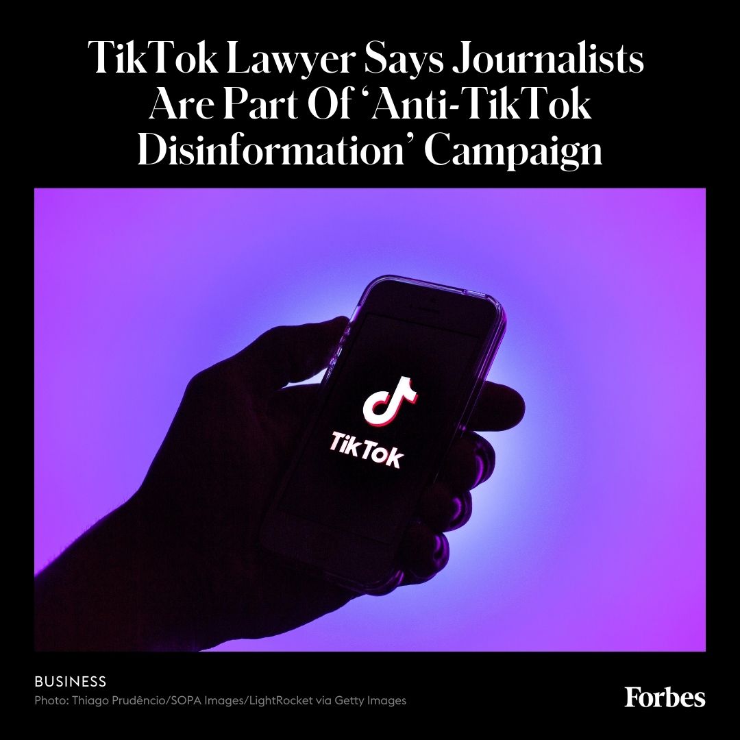 Forbes on Twitter "A confidential memo from a top TikTok lawyer urges