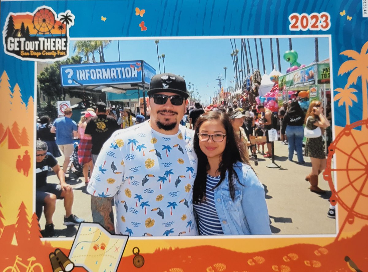 Went to the #sandiego #countyfair with my wonderful wife over the weekend!