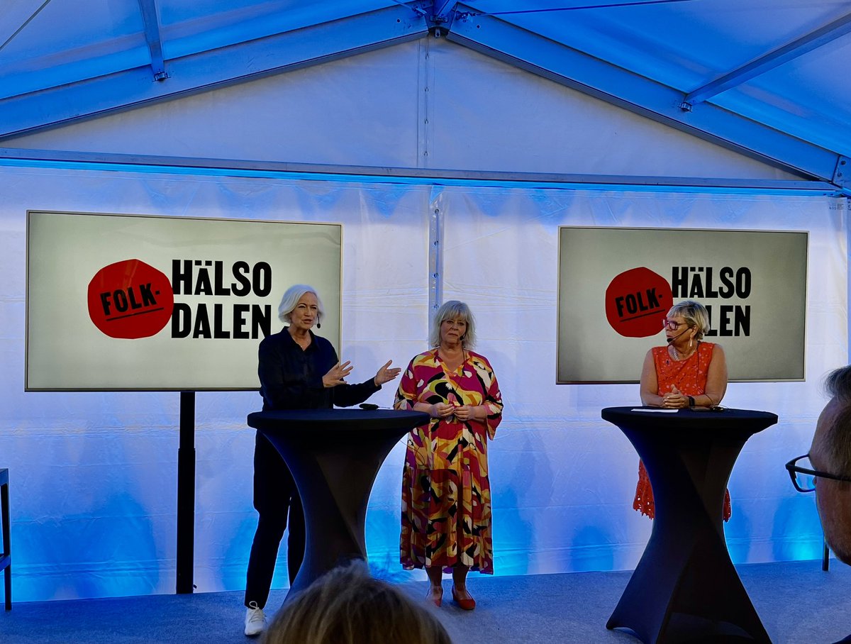 Invigning av Folkhälsodalen med <a href="/AckoAnkarberg/">Acko Ankarberg J</a> och <a href="/CamillaWalterss/">Camilla Waltersson Grönvall</a> 
Inspirerande! #almedalen2023
