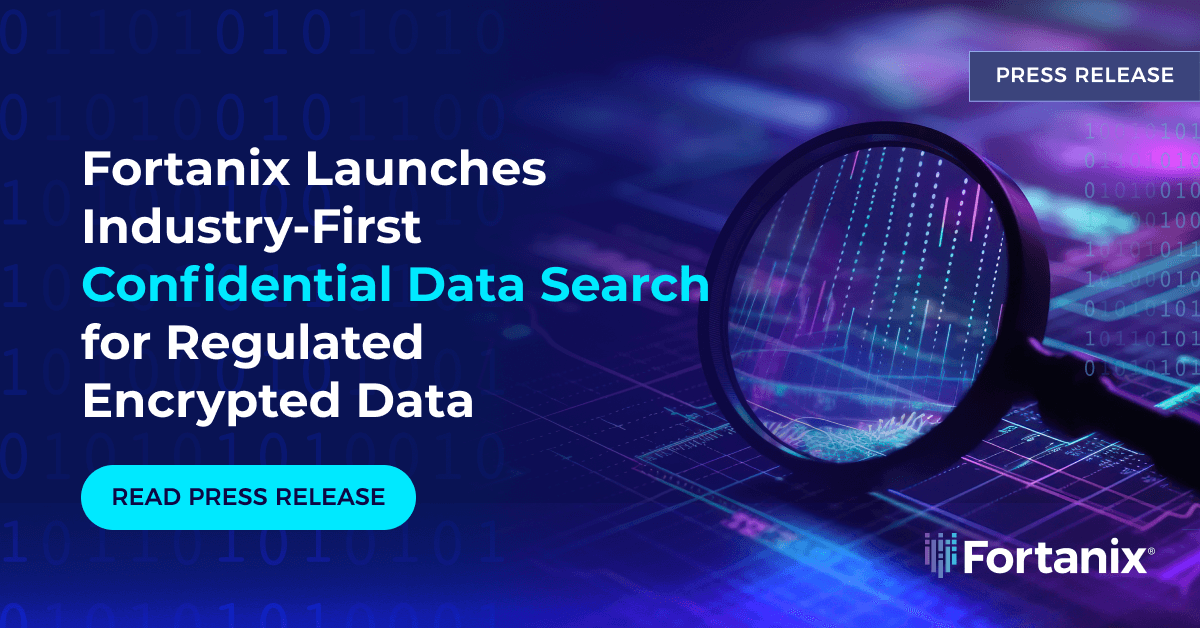 fortanix's tweet photo. 🎉🔐The industry-first, high-performance solution, powered by #ConfidentialComputing supports highly scalable searches in encrypted databases with sensitive data. Read full press release here. 
https://t.co/vGuOvv8n7z

#cybersecurity #datasecurity #cloudsecurity https://t.co/Vv9KV5IiaQ